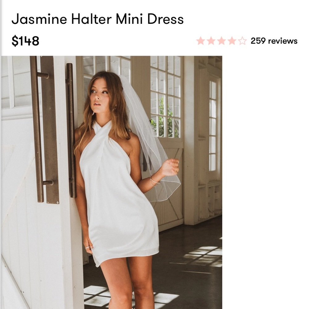 Jasmine halter mini dress - show me your mumu